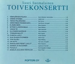 Suuri Suomalainen Toivekonsertti (käytetty)